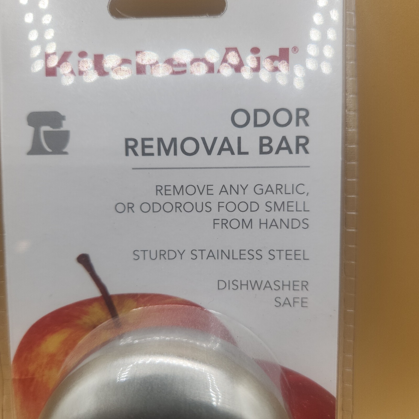 Kitchen Aid KitchenAid Odor Removal Bar Stainless Steel NEW Sealed Washer Safe