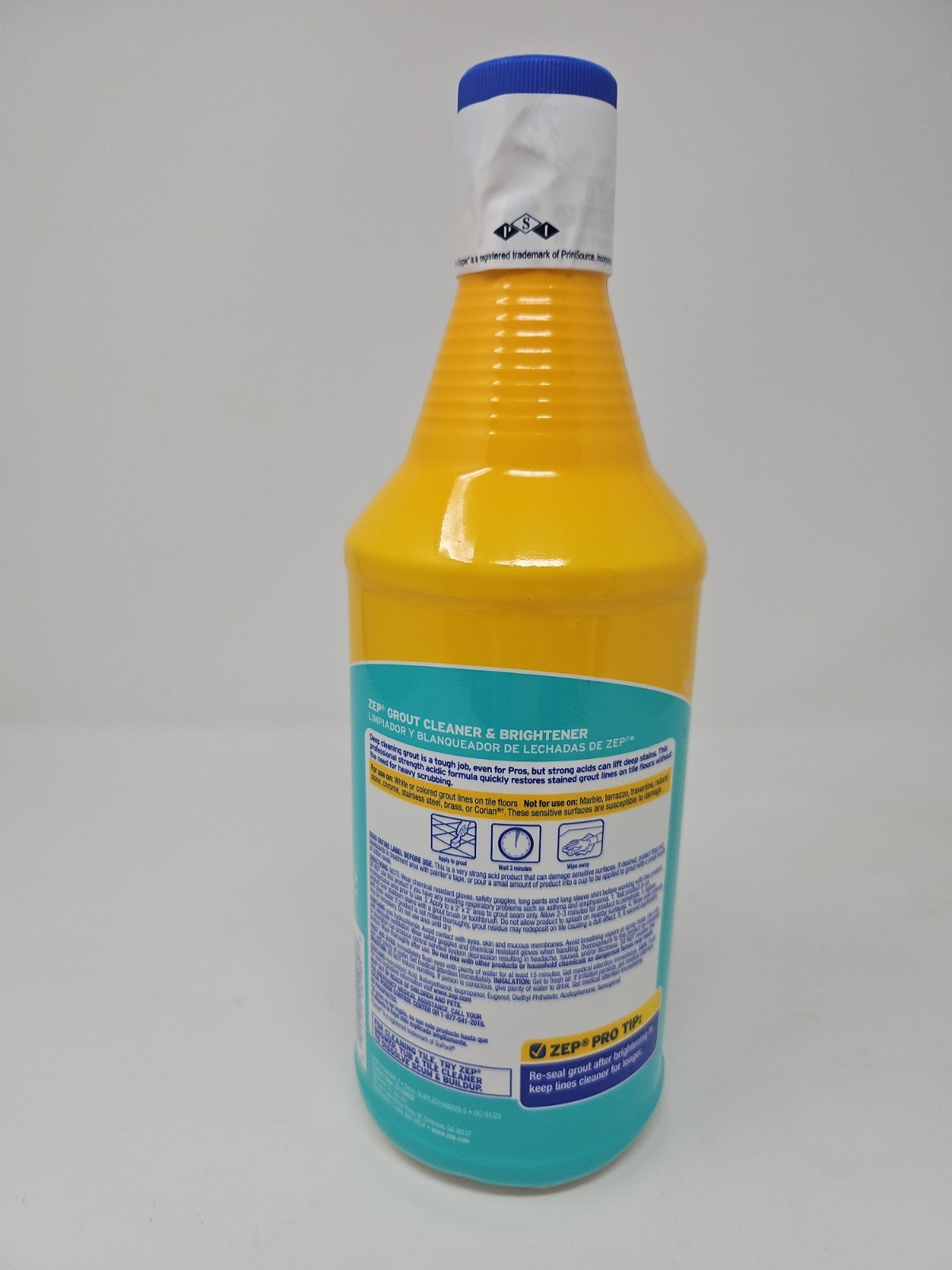ZEP Grout Cleaner and Brightener, Non Abrasive – 32oz.