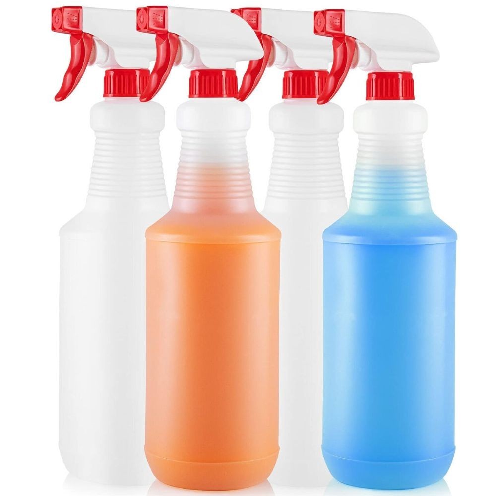 Zulay Home Heavy Duty Spray Bottle – Leakproof, Adjustable Nozzle