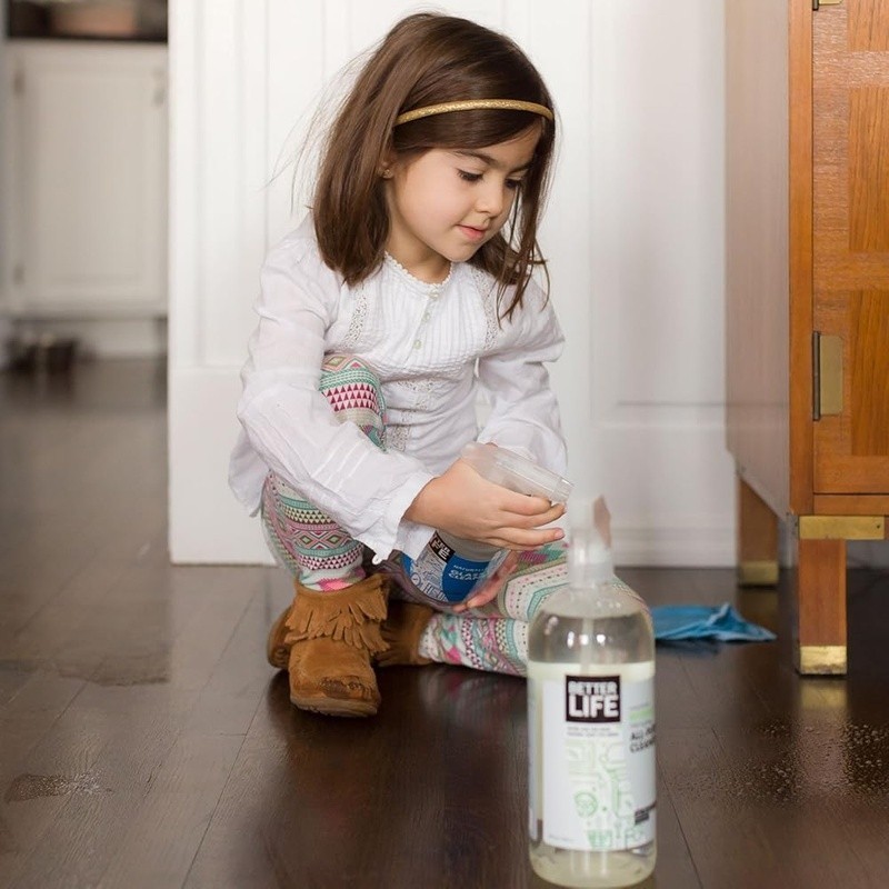 Multipurpose Surface Cleaner Plant Based Safe Pets Kids Streak Free Fast Clean