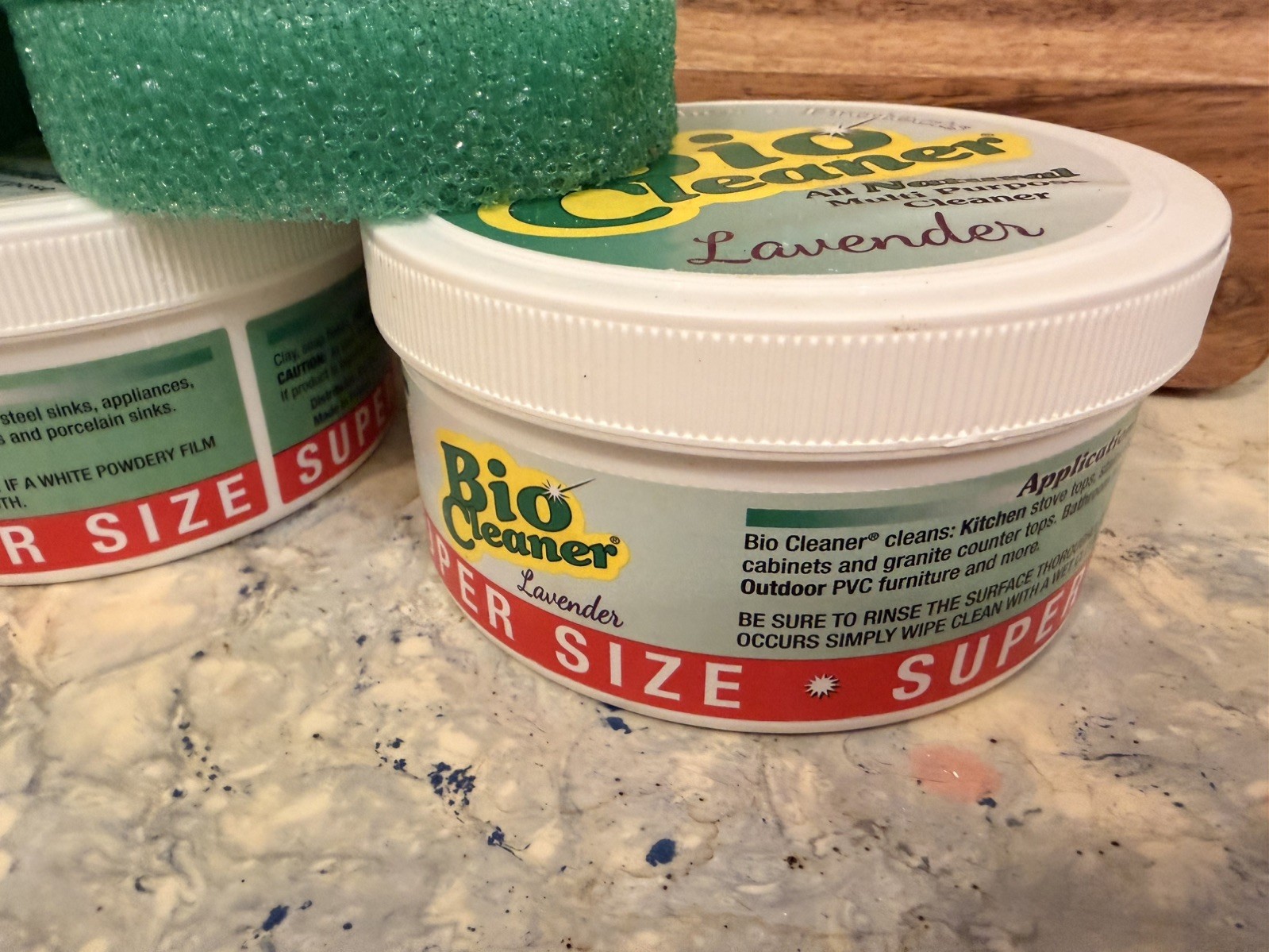 3 Rare Bio Cleaner Clay Multi-Purpose Cleaner 17.5 oz Super Size Lavender