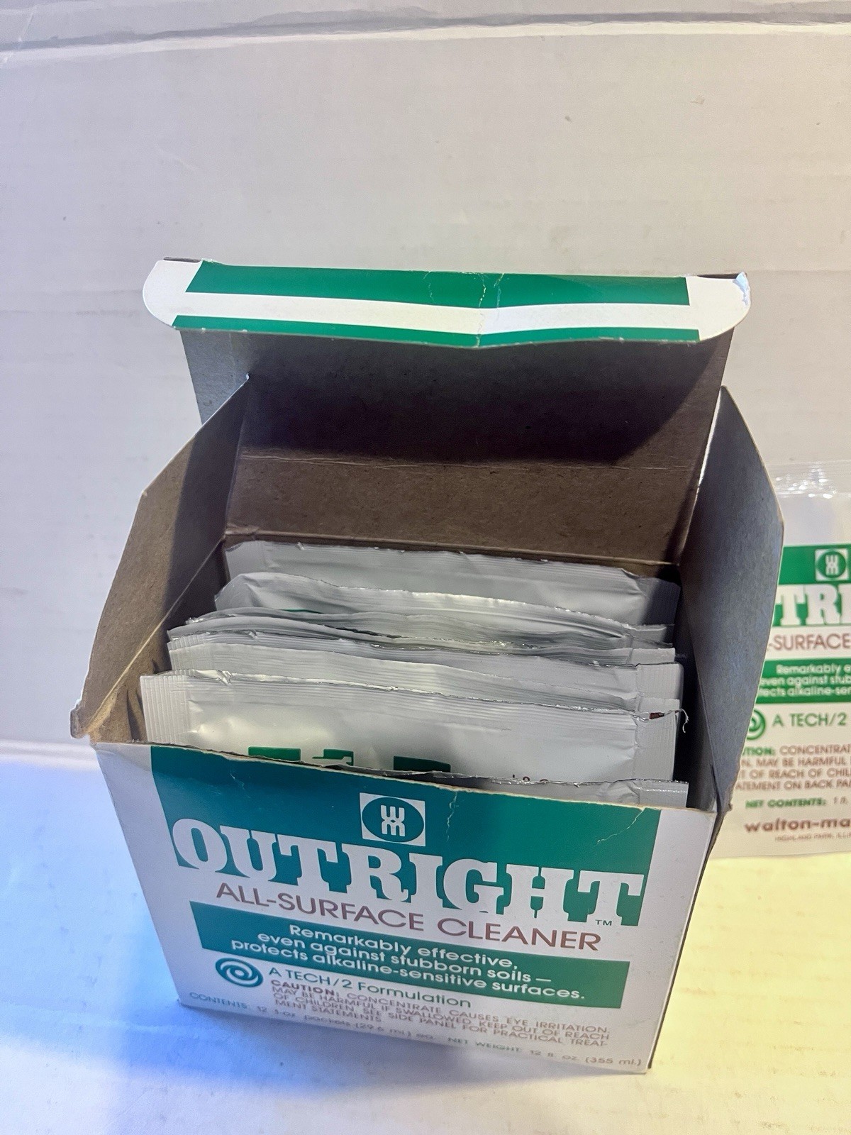 Outright, All Surface Cleaner, Concentrate Packets, Phosphate Free, Biodegradabl