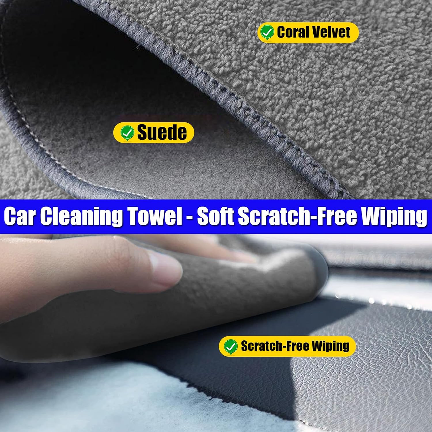 for Tesla Interior Cleaner Kit 9PCS, Foam Seat Cleaner Safe for Tesla Black & Wh