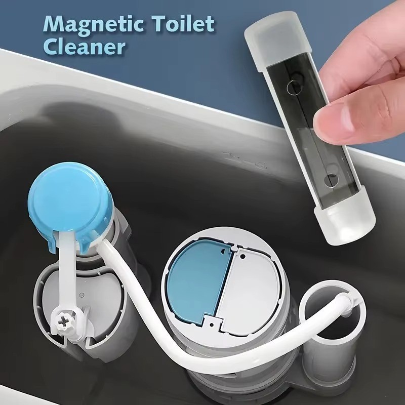 Magnetic Toilet Cleaner, Set of 2 – Bathroom Cleaning Supplies for Stain-Free To