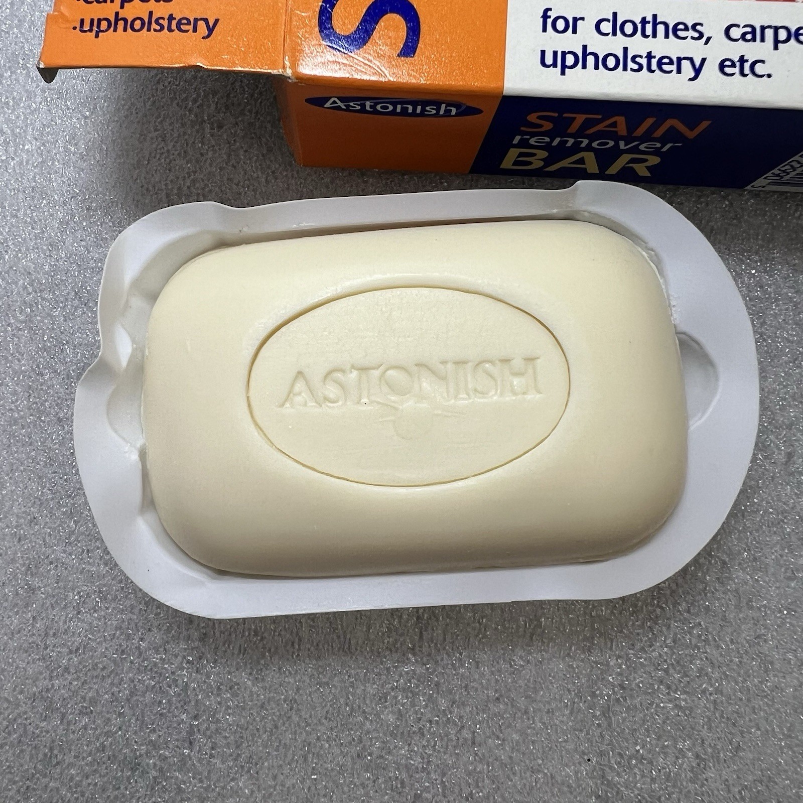 Astonish Stain Remover Bar For Clothes Carpets Upholstery Cleaning New