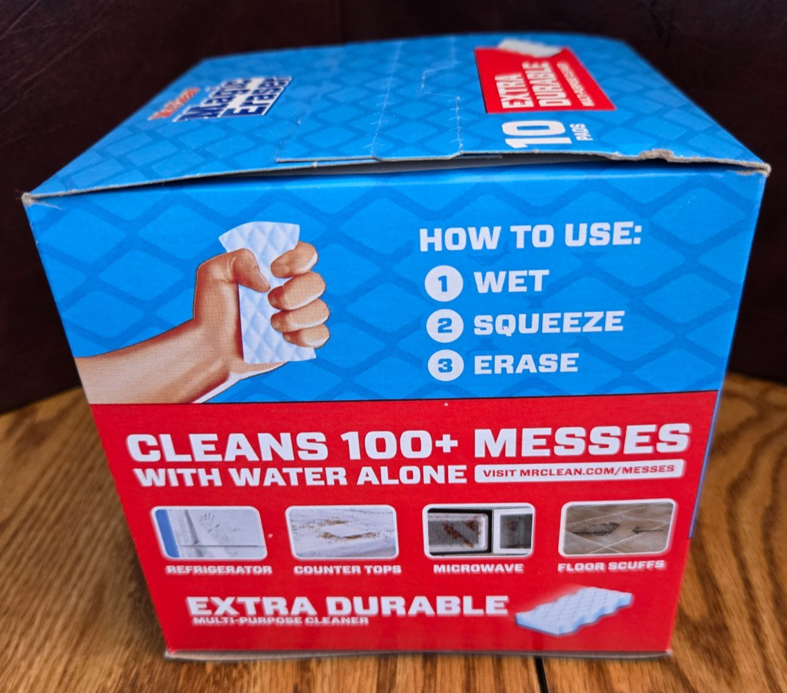Mr. Clean Magic Eraser Cleaning Pads – Pack of 10 Extra Durable New