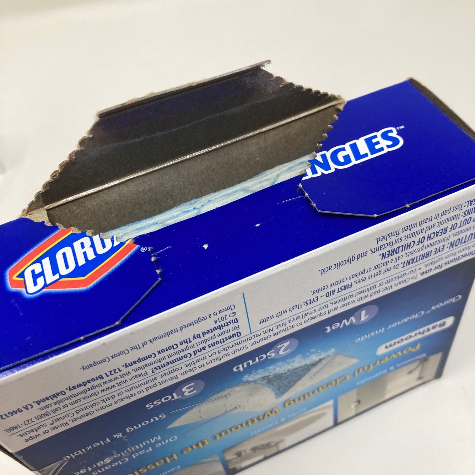 Clorox Scrub Singles 9 Pads (Open Box) Rain Clean Scent