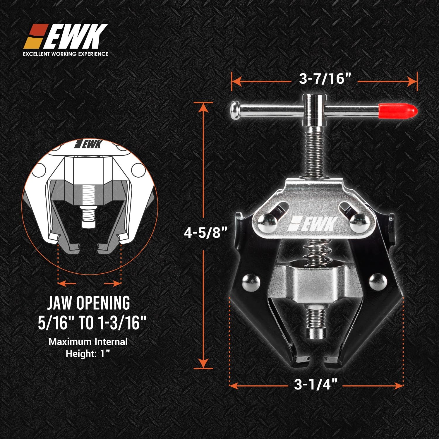 EWK 8-30mm (5/16″ to 1 3/16″) Battery Terminal and Wiper Arm Removal Tool,…