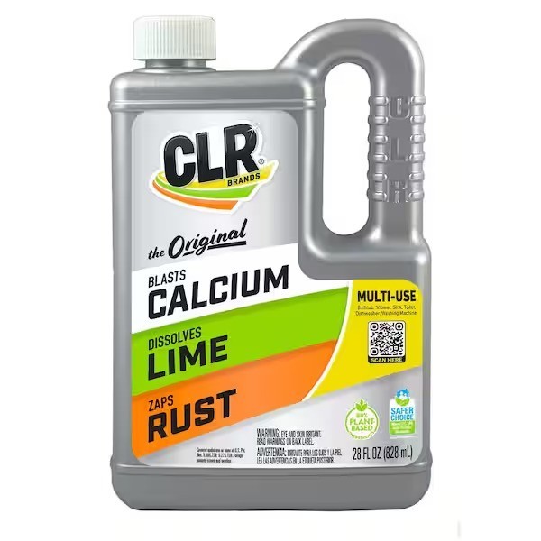 CLR 28 fl. oz. Calcium Lime Rust Remover Concentrated Multi-Purpose, Scent Free