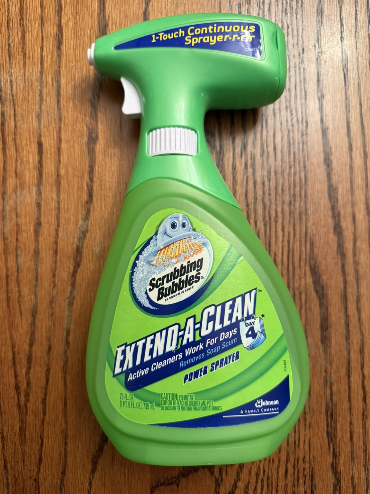 Scrubbing Bubbles Extend-A-Clean Power Sprayer for Bathrooms 25OZ ~ NOS