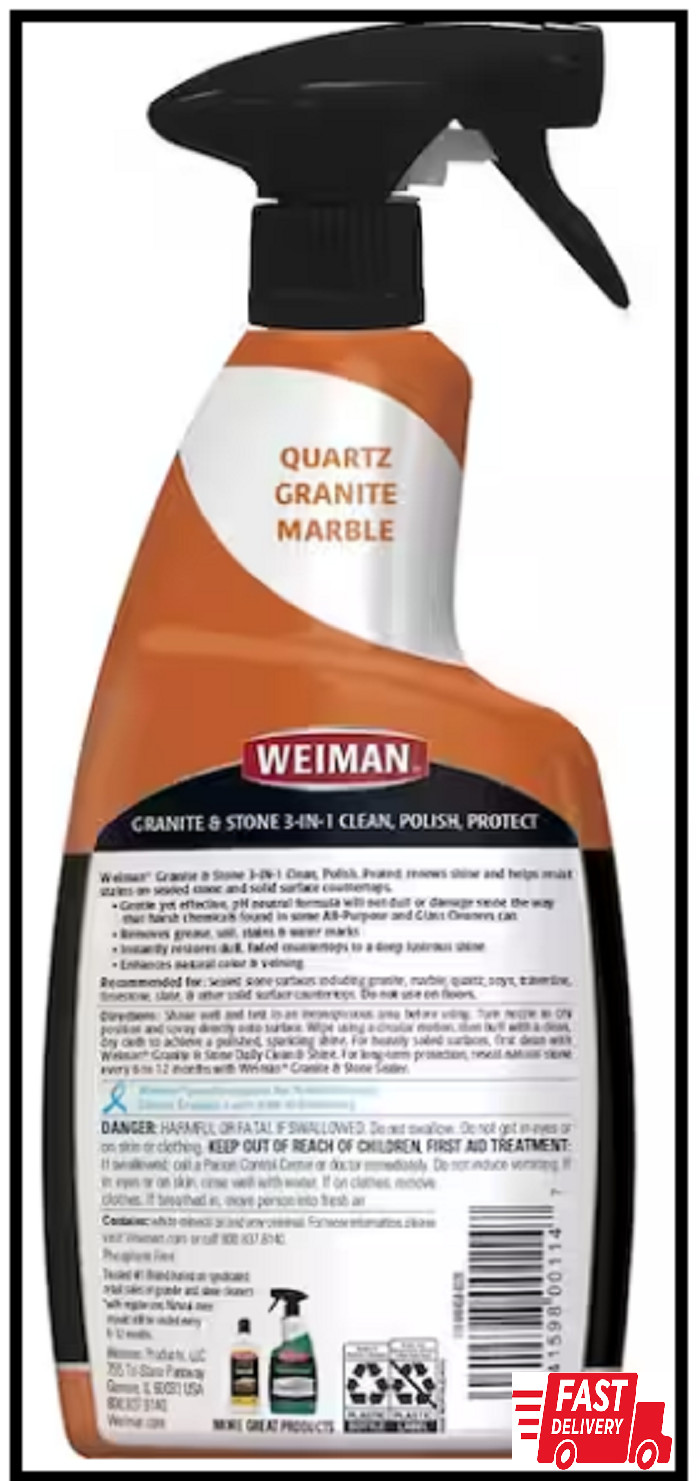 24 Oz. Granite and Stone 3-In-1 Clean Shine and Protect Countertop Polish