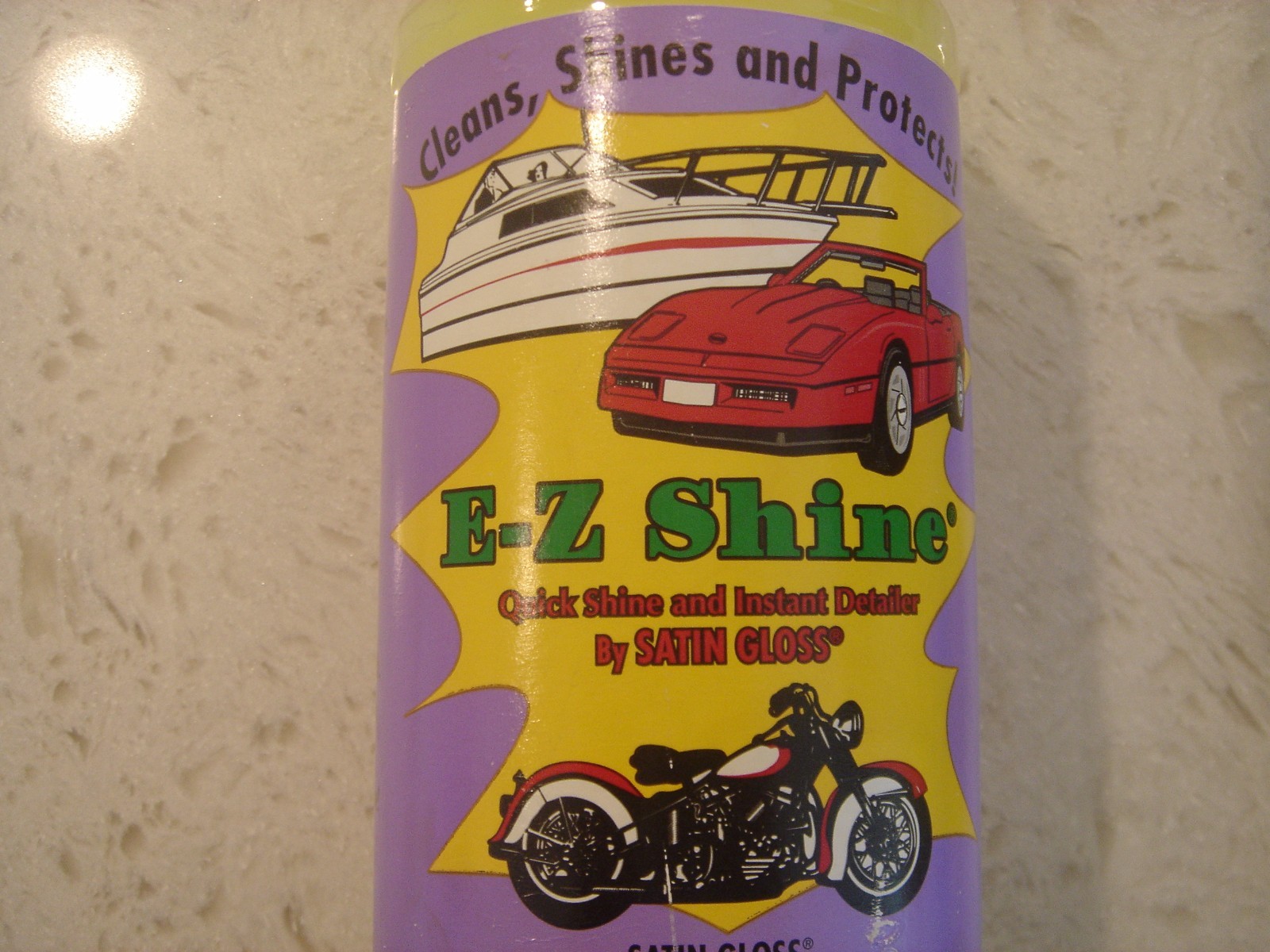 EZ SHINE 2oz Spray Bottle 100% genuine sample from 1 gallon & MICRO FIBER TOWEL