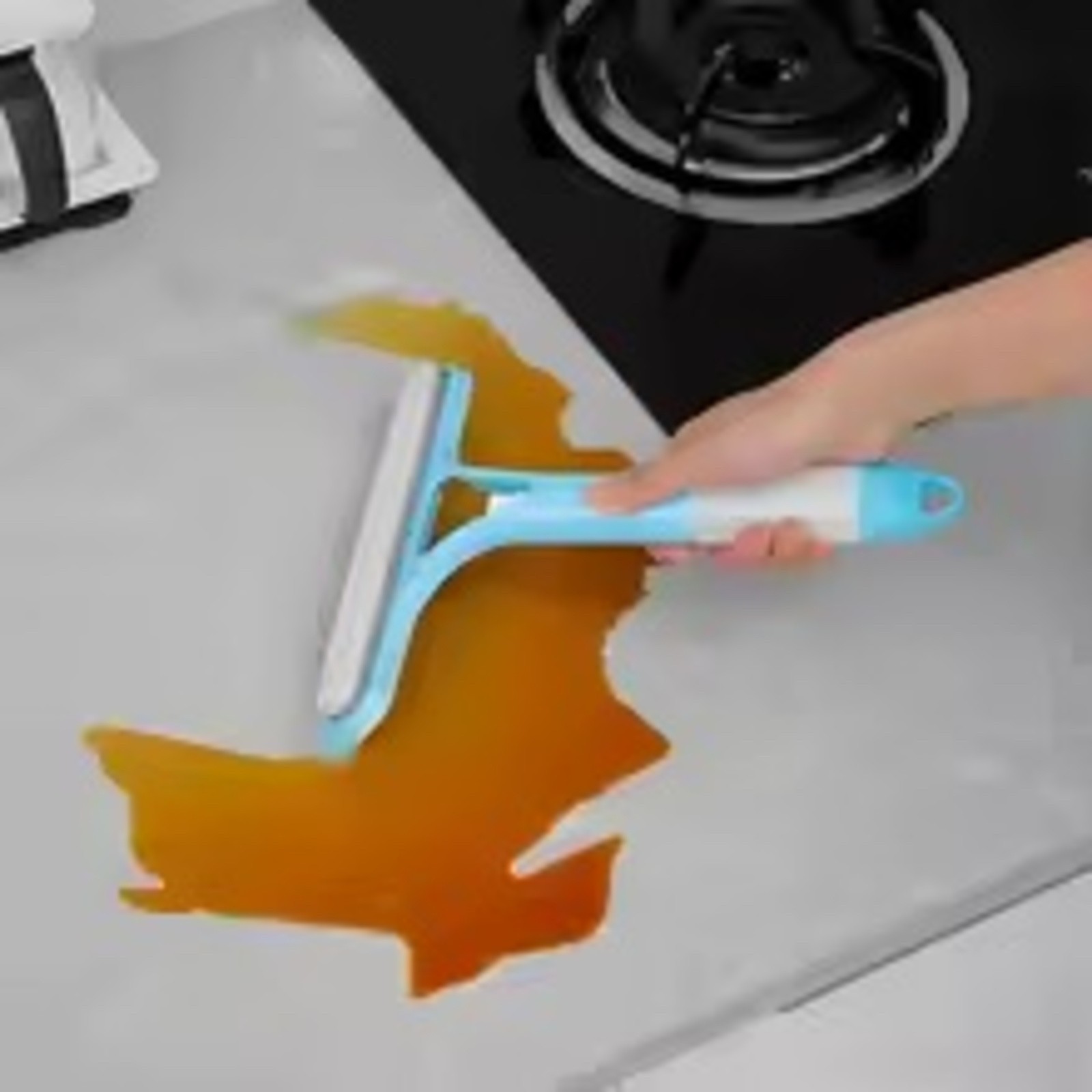 Multi-Function Window Cleaner Spray Squeegee Tool 2-in-1 Glass Wiper Streak-Free