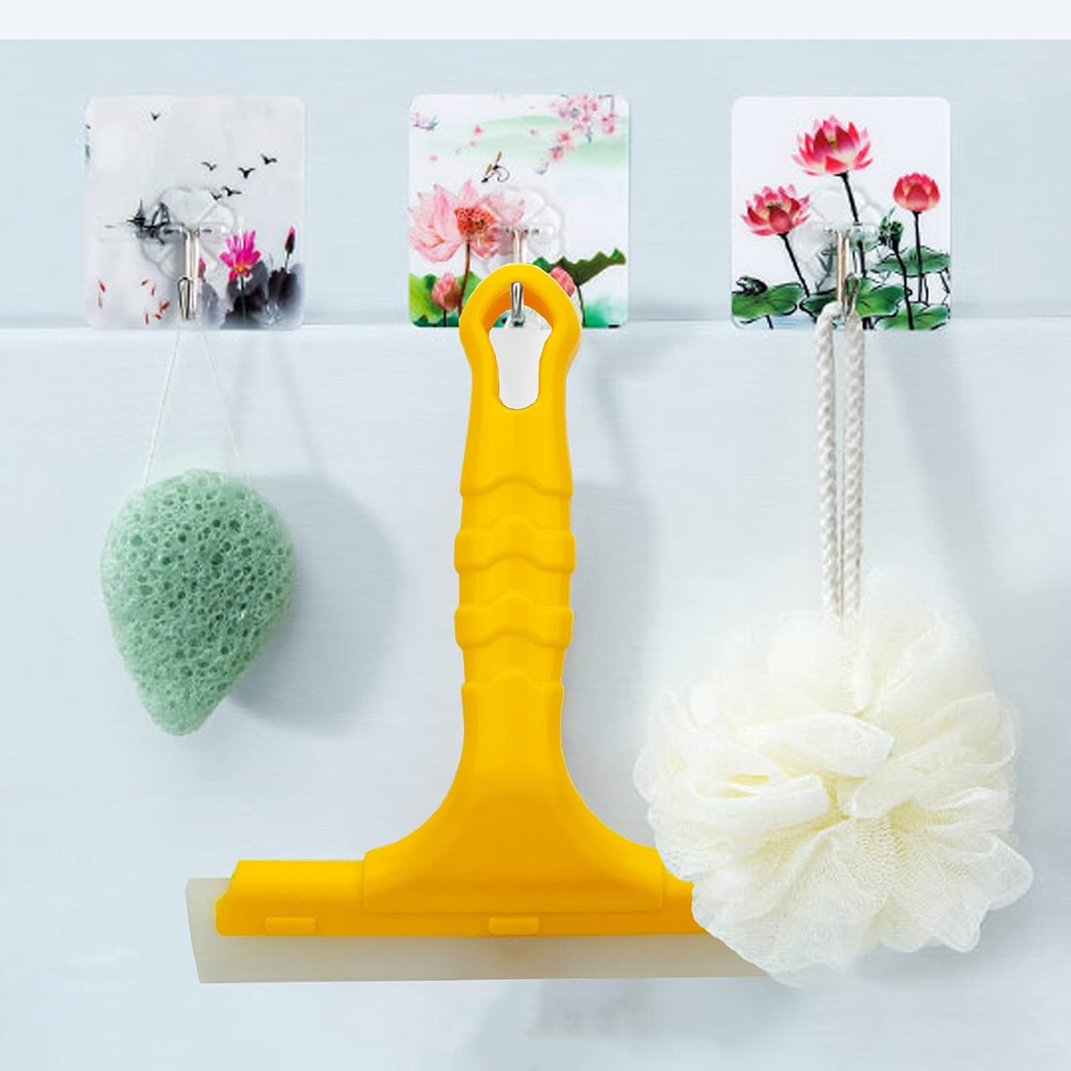 Silicone Blade Small Squeegee, Shower Glass Squeegee, Window Tint, for Window, B