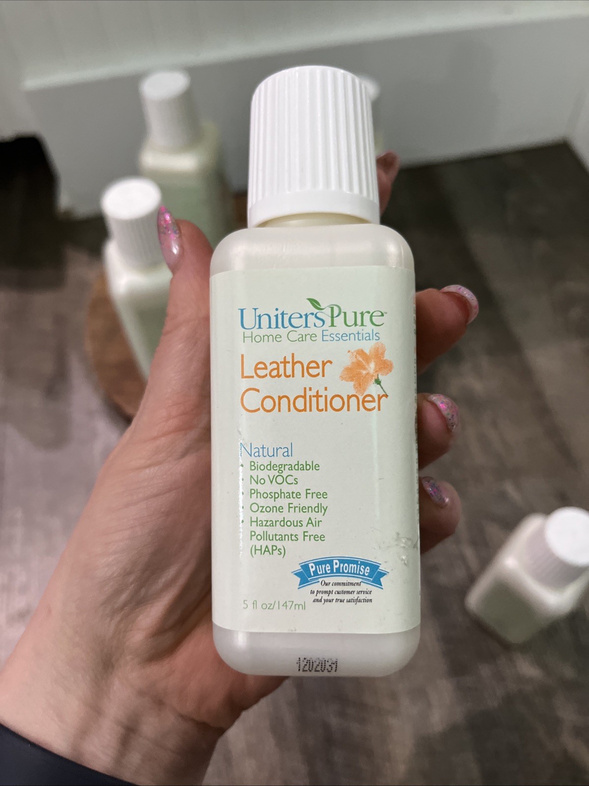 UNITERS PURE Home Care Essentials Natural Cleaner Furniture Wood Leather 5pcs