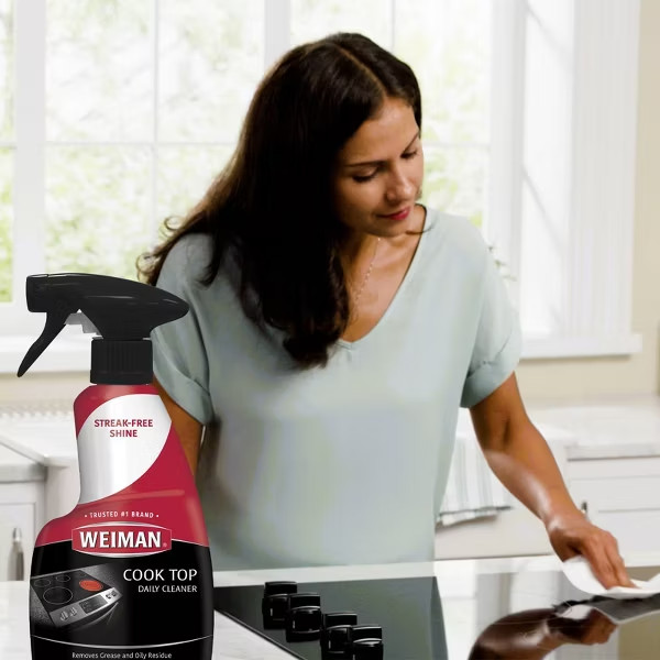Weiman Unscented Cook Top Daily Cleaning Spray – 12 fl oz