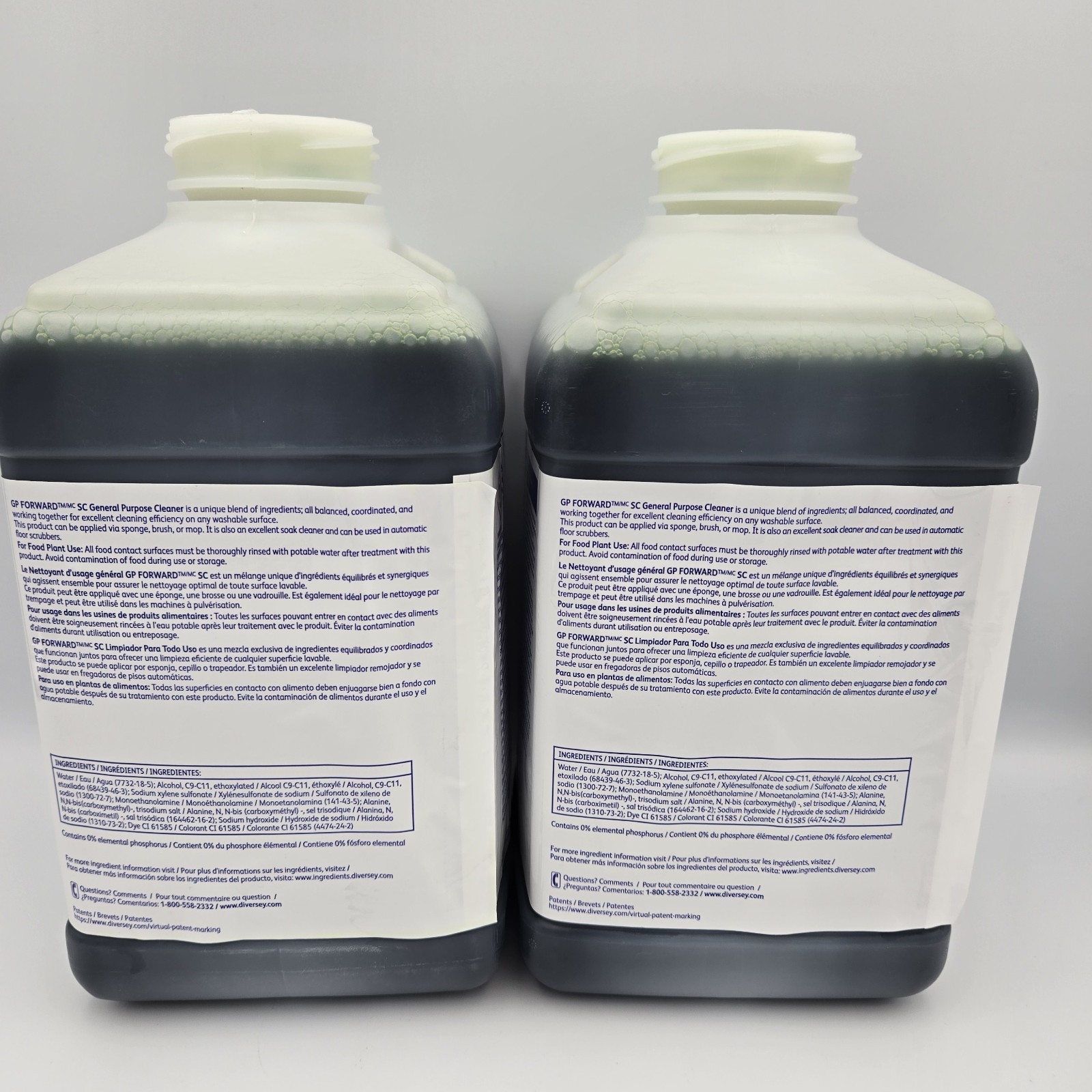 GP Forward SC 8 Multipurpose Cleaner for Diversey J-Fill Citrus 101109738 2×2.5L