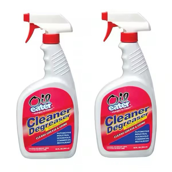 Oil Eater AOD3235362 32 Oz Trigger Spray Bottle, Liquid, Clear 2 Pack