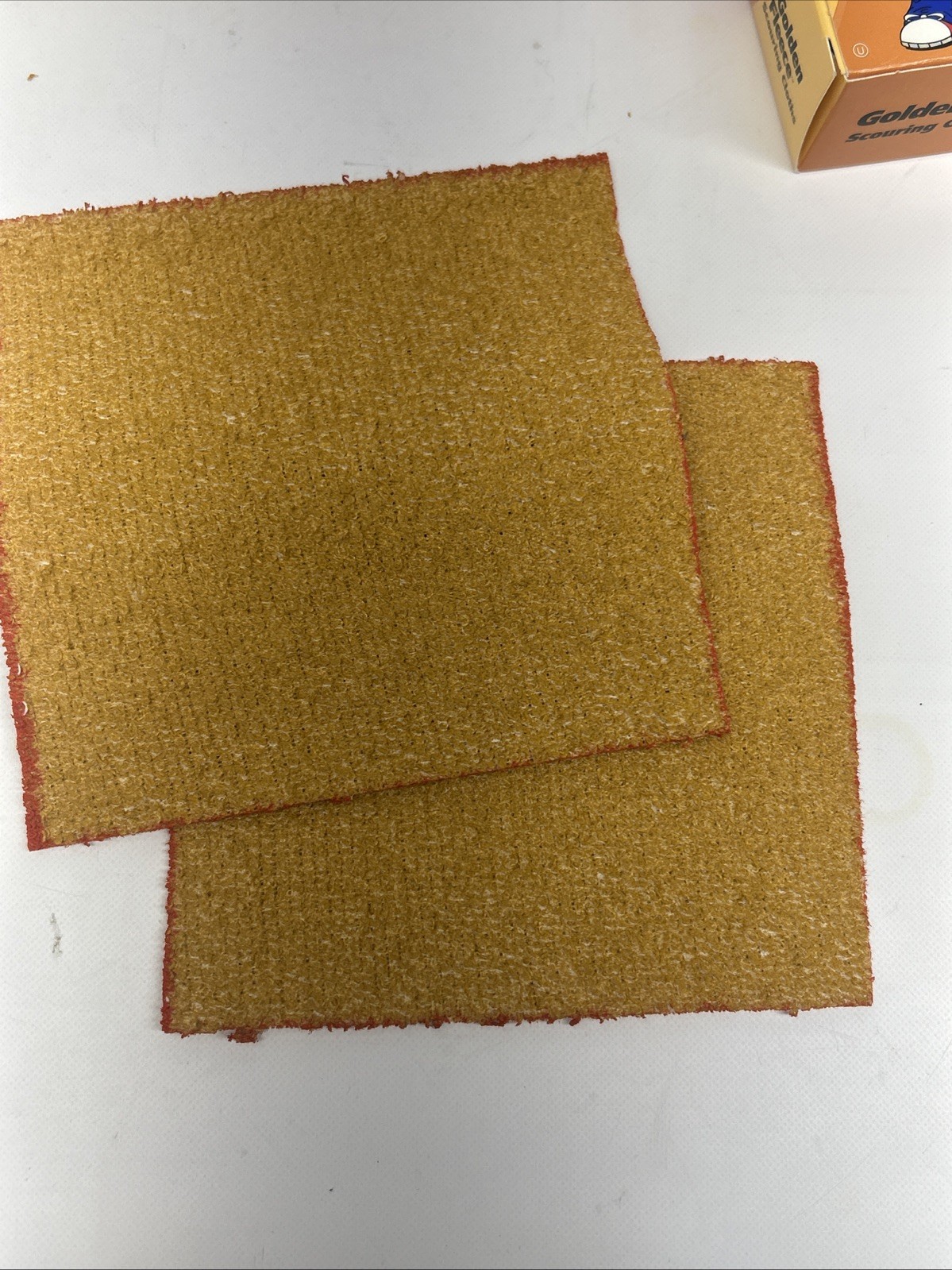 Chore Boy 2 Pack Golden Fleece Scouring Specially Treated Terry Cloth Lot Of 3