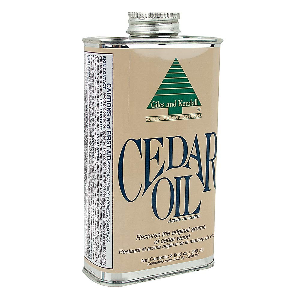 Cedar Oil 8oz Restores Original Aroma of Cedar Wood Furniture & Surfaces
