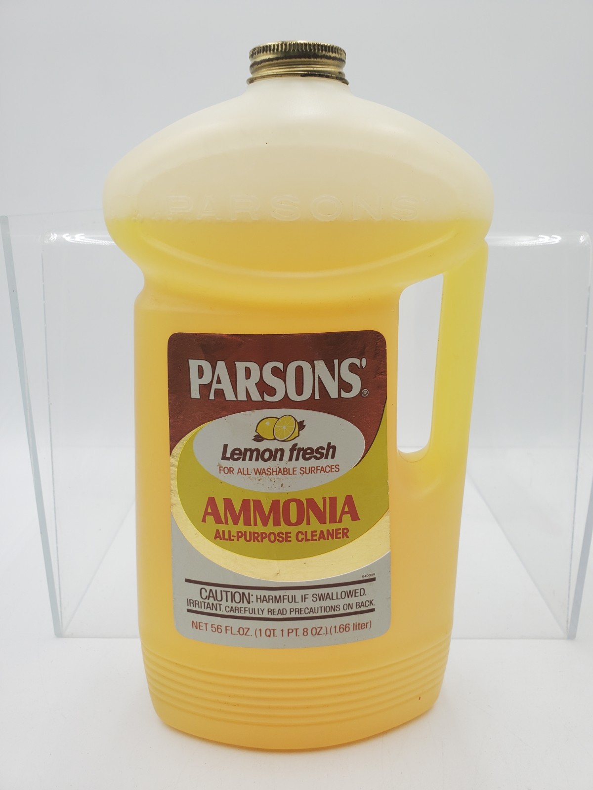 Vintage Parsons Lemon Fresh Ammonia All Purpose Cleaner 56 oz