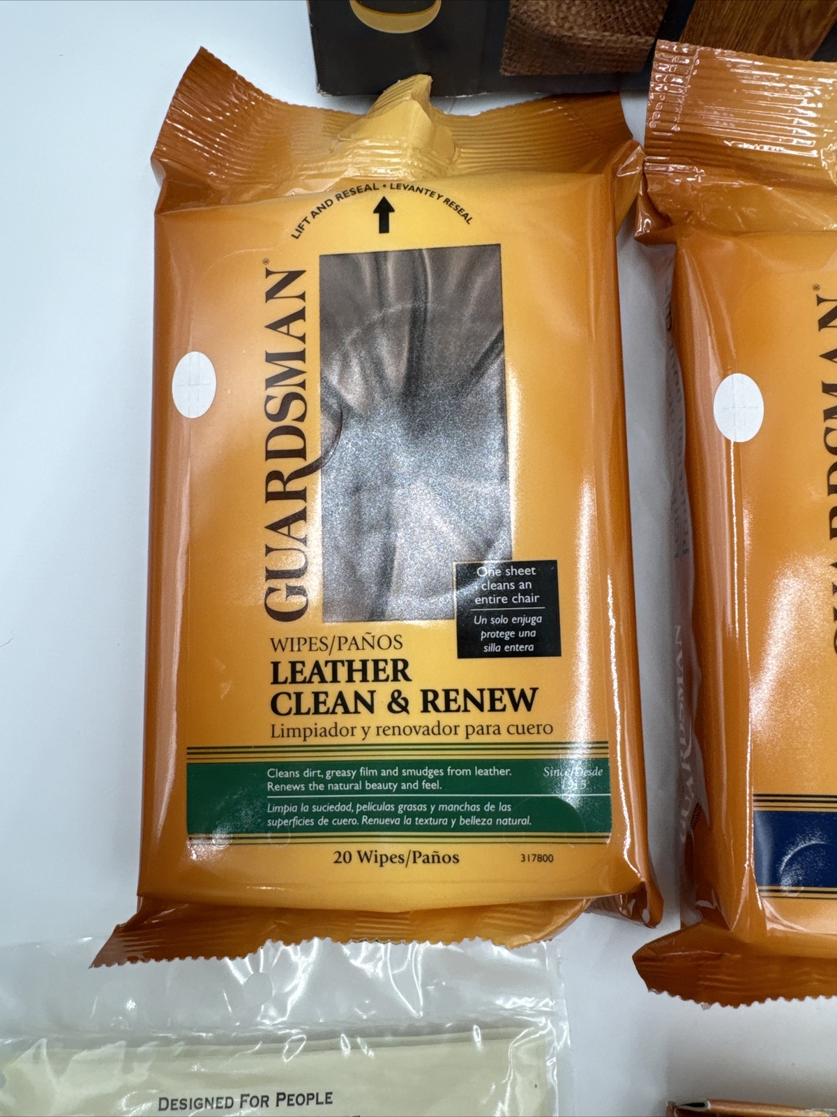 Guardsman Furniture Care Kit -Fabric, Wood, Leather- NEW/OB