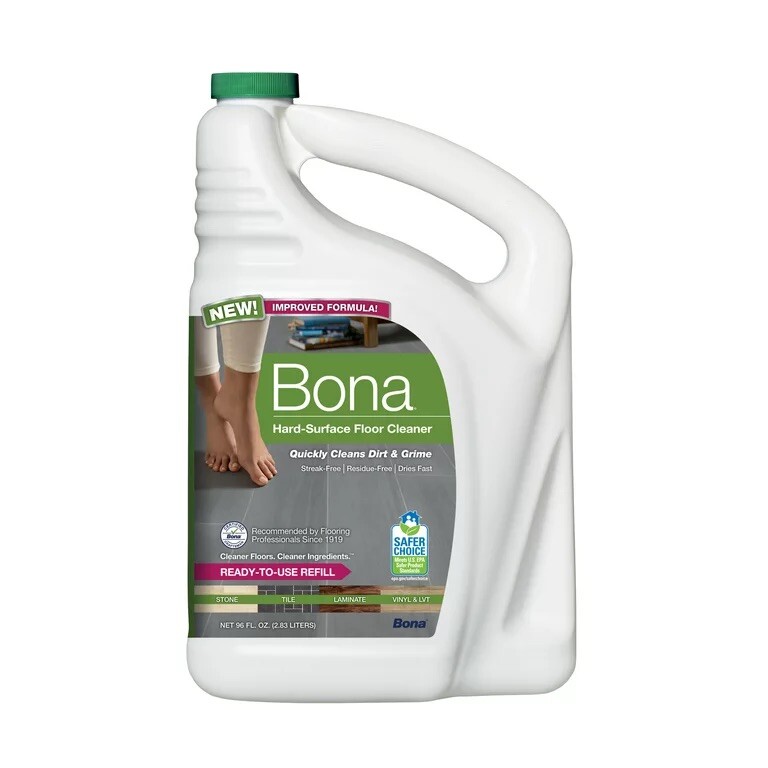 Bona Floor Cleaners, Unscented Scent, 96 Fluid Ounce, Hard Surface Floor Cleaner