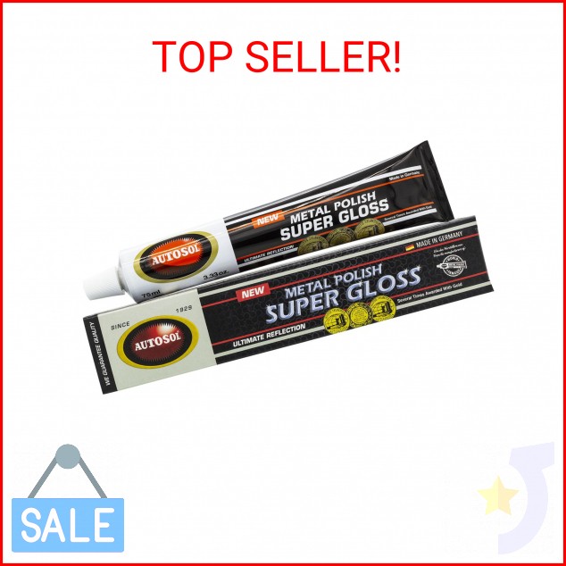Autosol Super Gloss Metal Polish 75ml – Elevate Your Shine with Advanced High-Gl