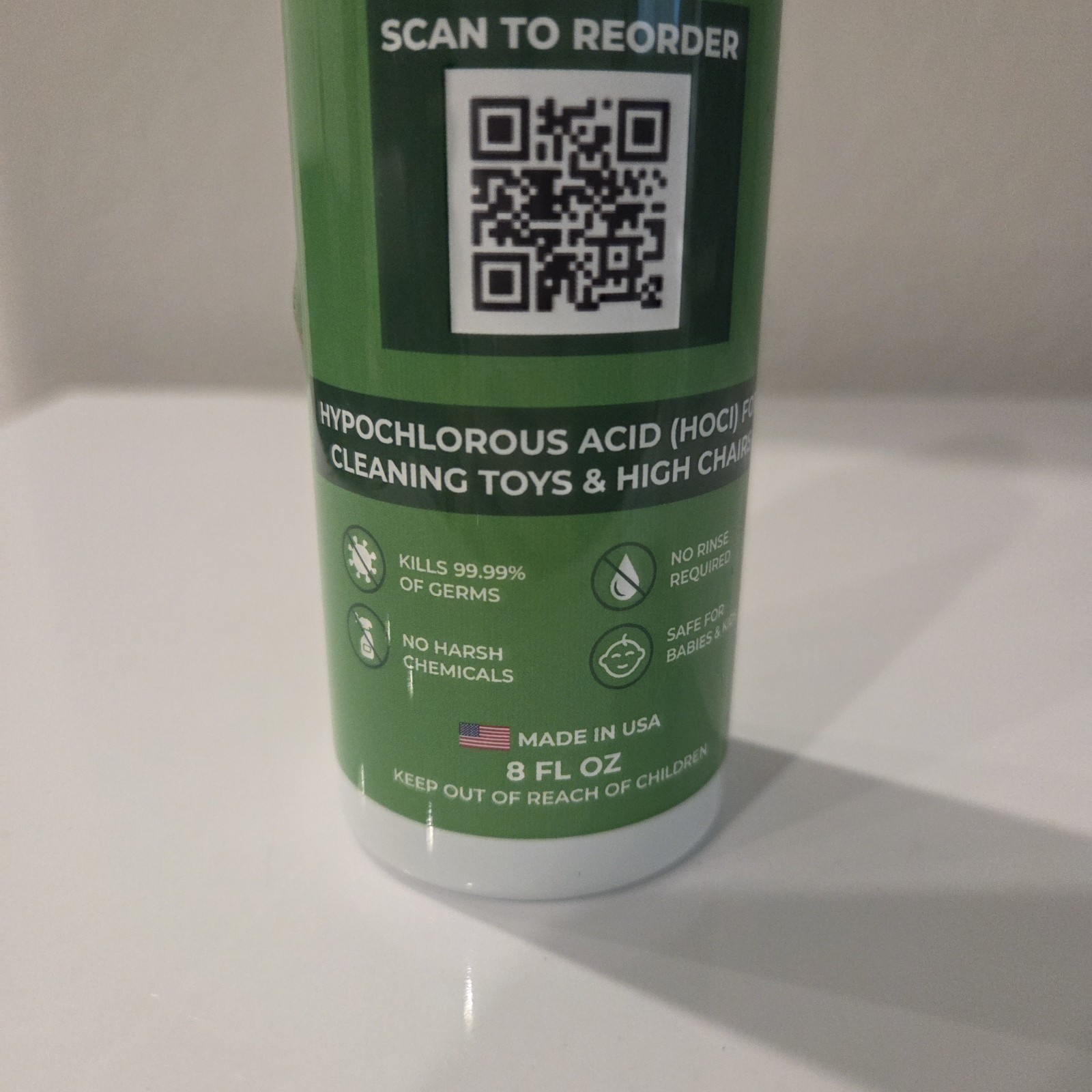 Toy Cleaner Spray (8 oz) – Hypochlorous Acid (HOCl) Daily 8 Fl Oz (Pack of 1)