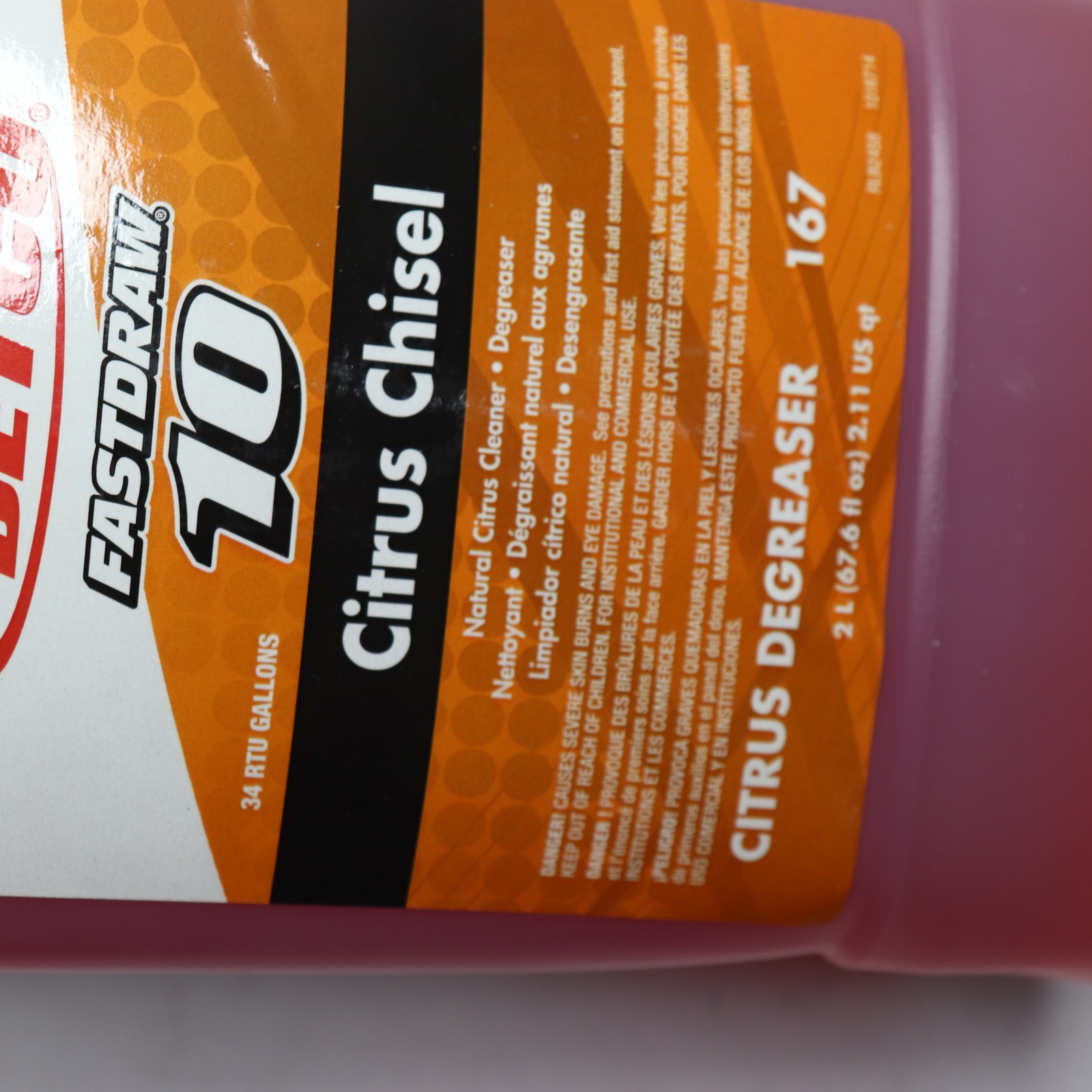 2 l Citrus Chisel Degreaser, 1 Bottle