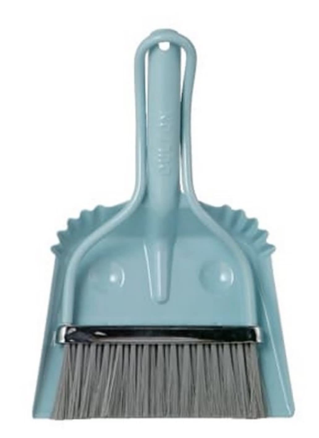DULTON baby smiley Sax Blue 100-173 Steel, Nylon Broom and dustpan set 210mm NEW