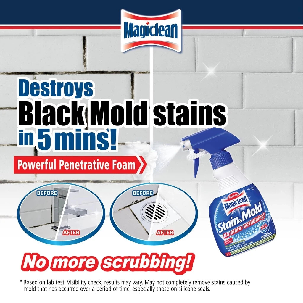 MAGICLEAN Stain & Mold Remover 400ml ( Bundles of 4 ) By KAO Made In Japan