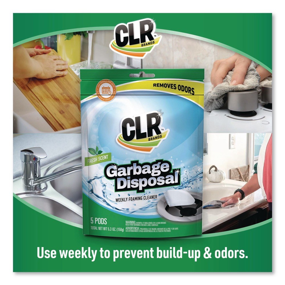 CLR PRO GDC-6 Fresh & Clean Garbage Disposal – Fresh Scent (6/CT) New