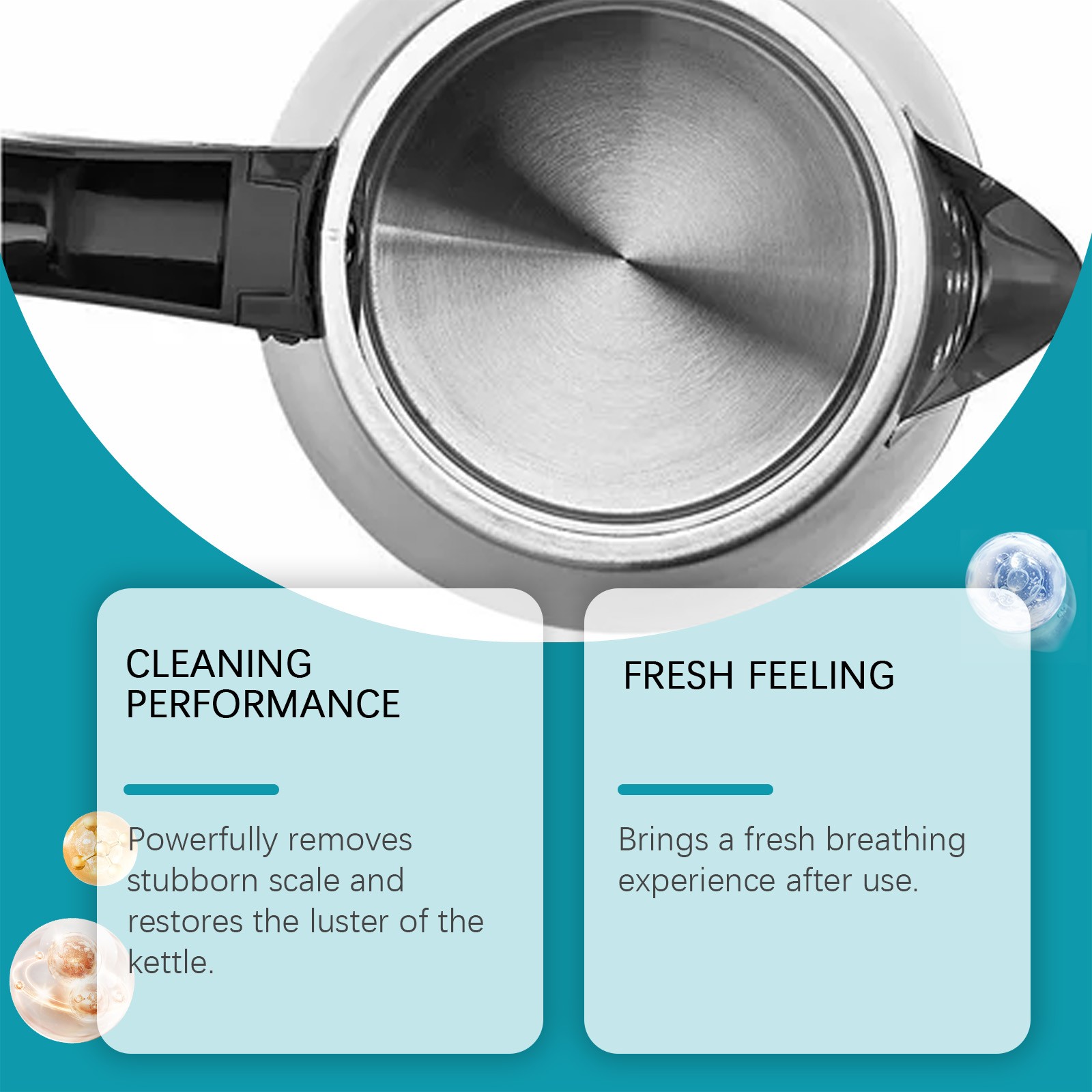 Household Electric Kettle Descaler Powder for Limescale Removal and Brightening