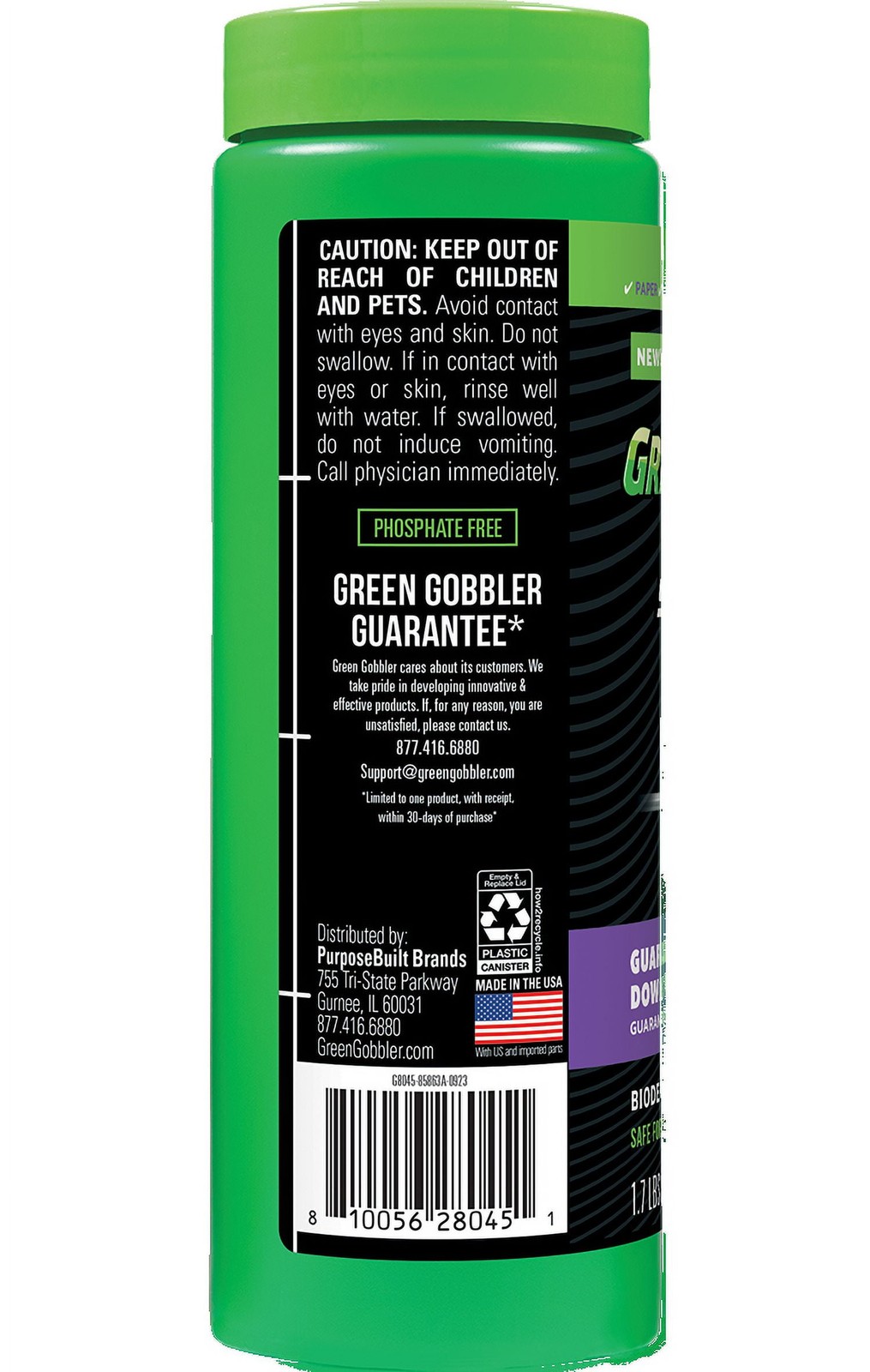 Green Gobbler Industrial Septic Saver Tank Treatment Powder – 4 Monthly Doses