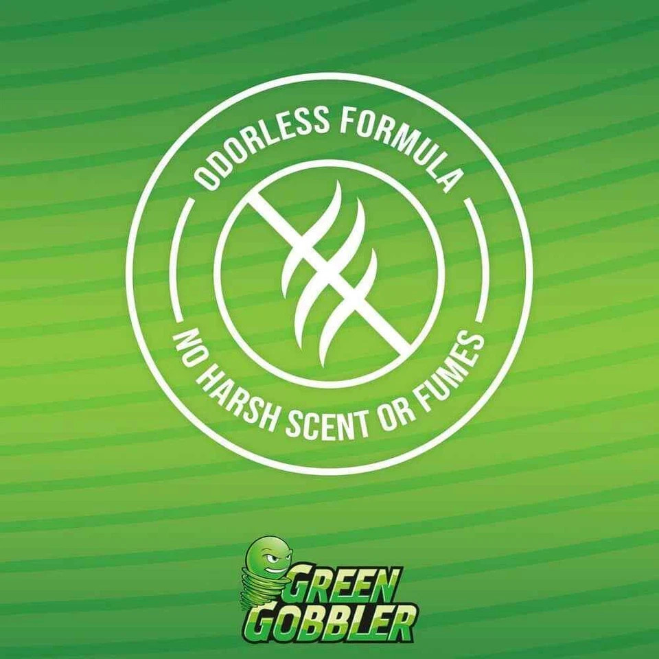 GREEN GOBBLER 1 Gal Drain Cleaner Grease Clog Remover Main Line Opener Toilet
