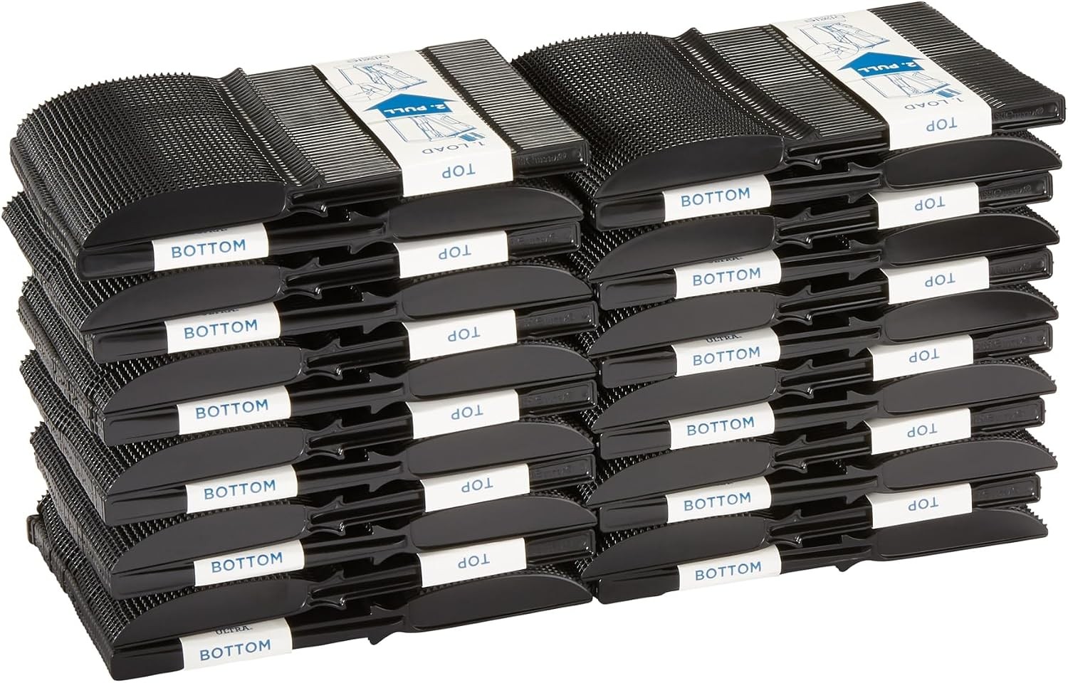 SmartStock Dixie Ultra DUSSK5 Ultra Series-T Polystyrene Knife Set Black
