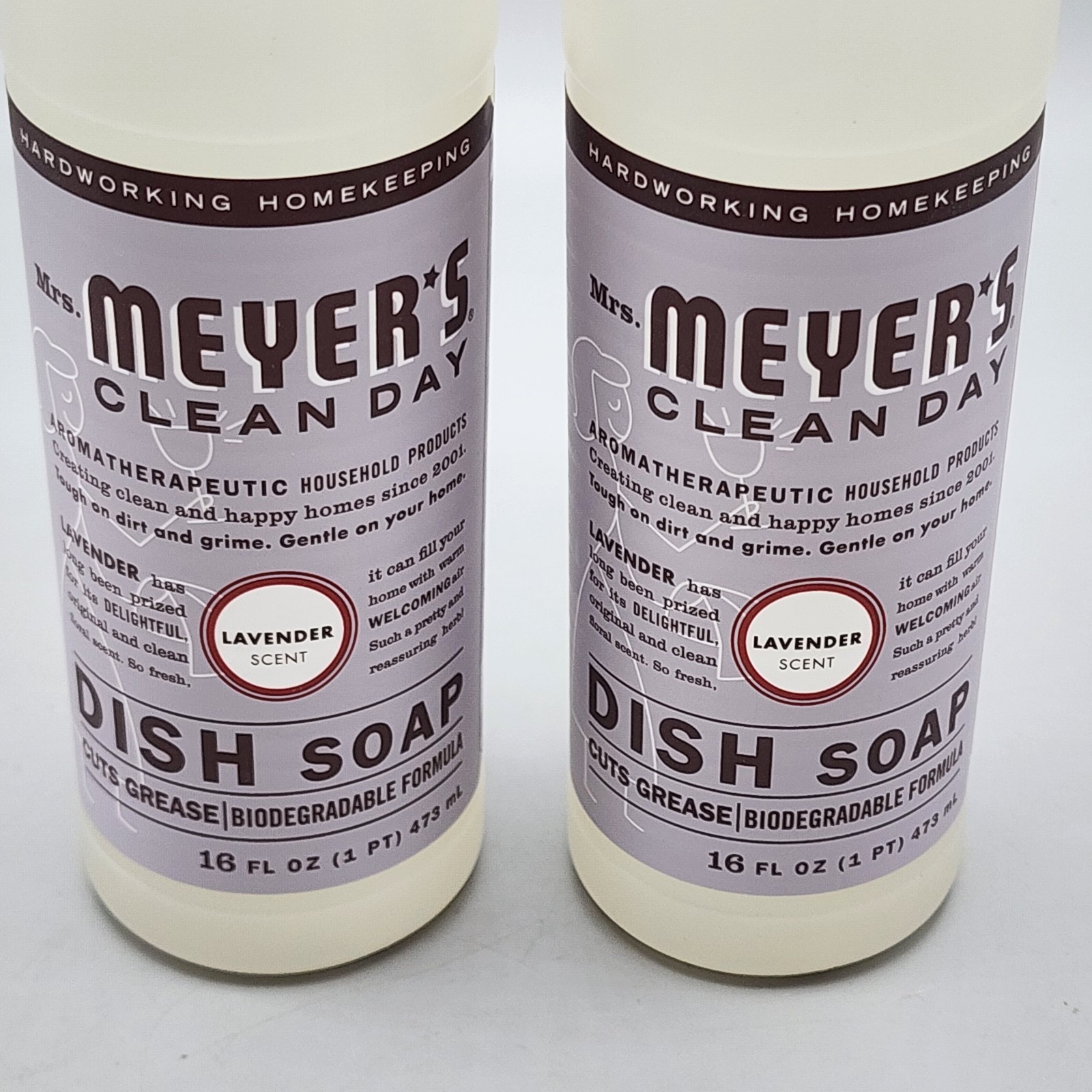 Mrs. Meyer’s Clean Day Dish Soap, Radish Scent, 16 Ounce Bottle, 2 Pack – NEW