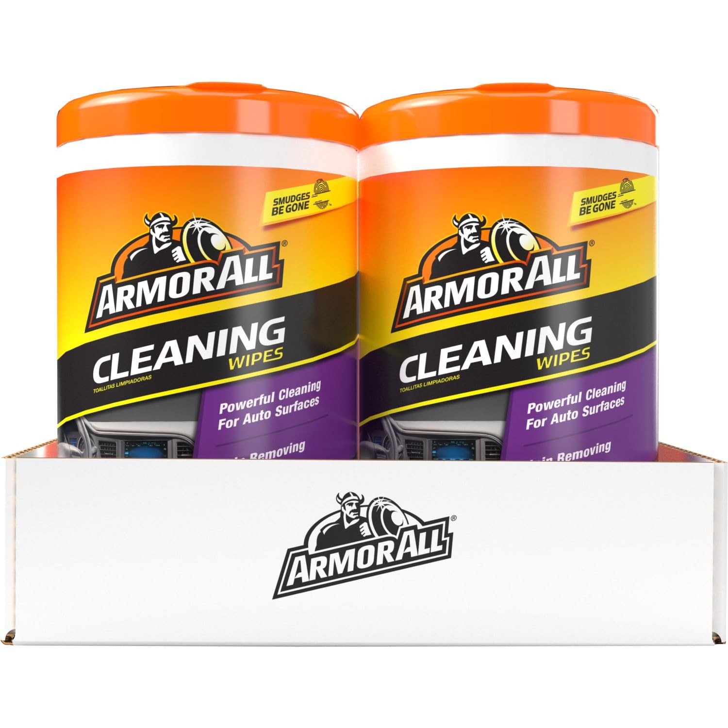 Armor All Car Cleaning Wipes 90 Count Canister Car Wipes Lint free car dashboard