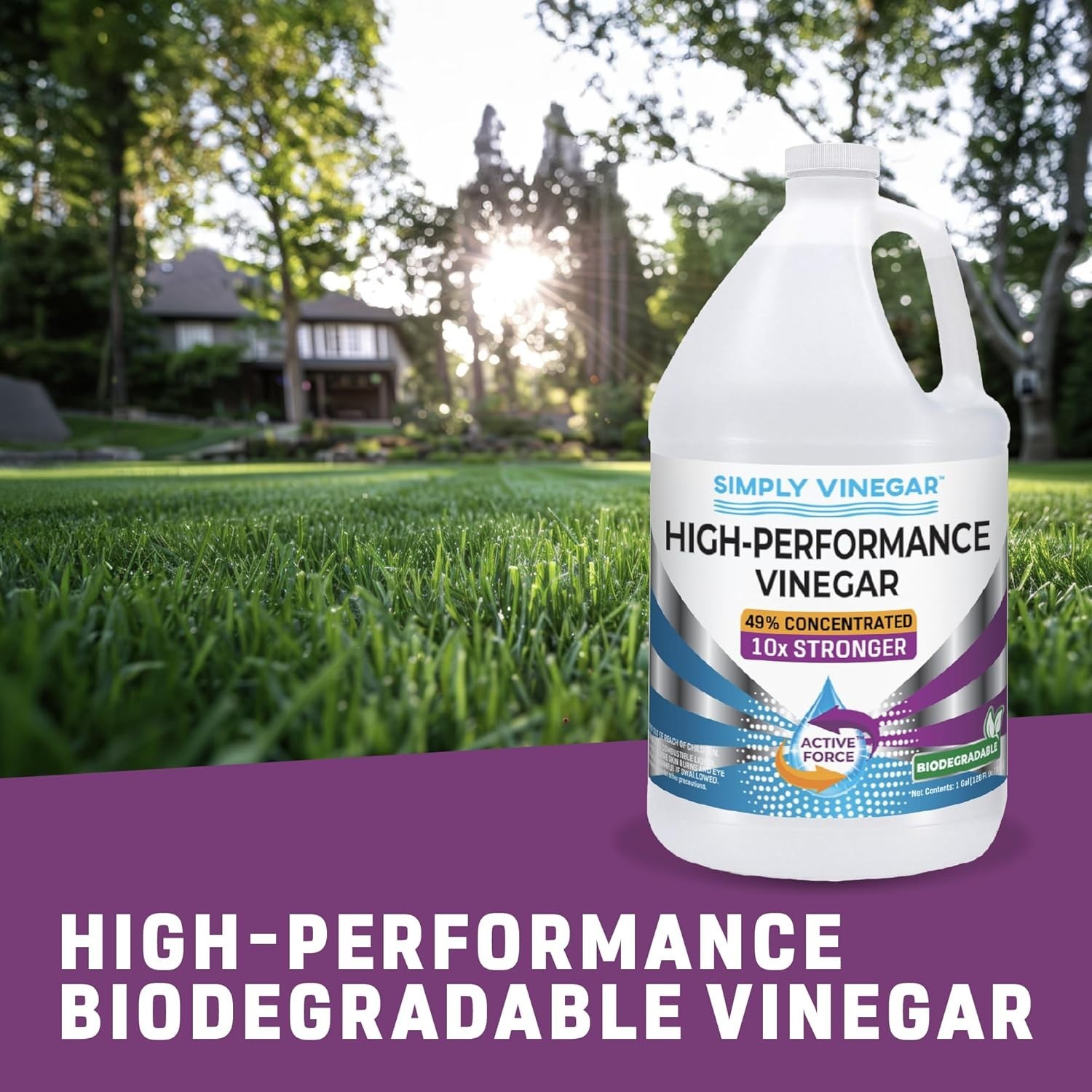 High-Performance Concentrated Vinegar Cleaner – 256 oz
