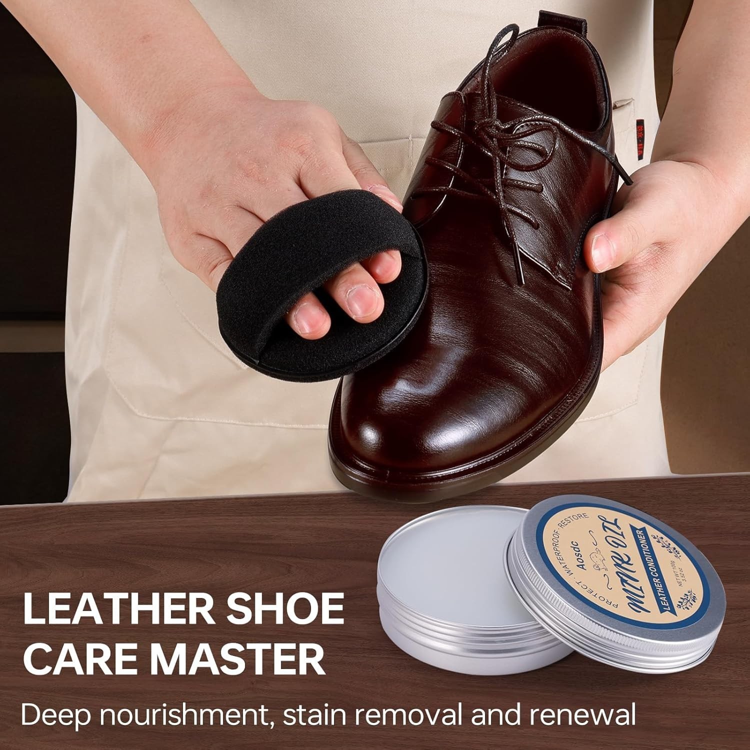 Versatile Leather Care Kit 3.52 oz – Natural Waterproof Conditioner & Cleaner
