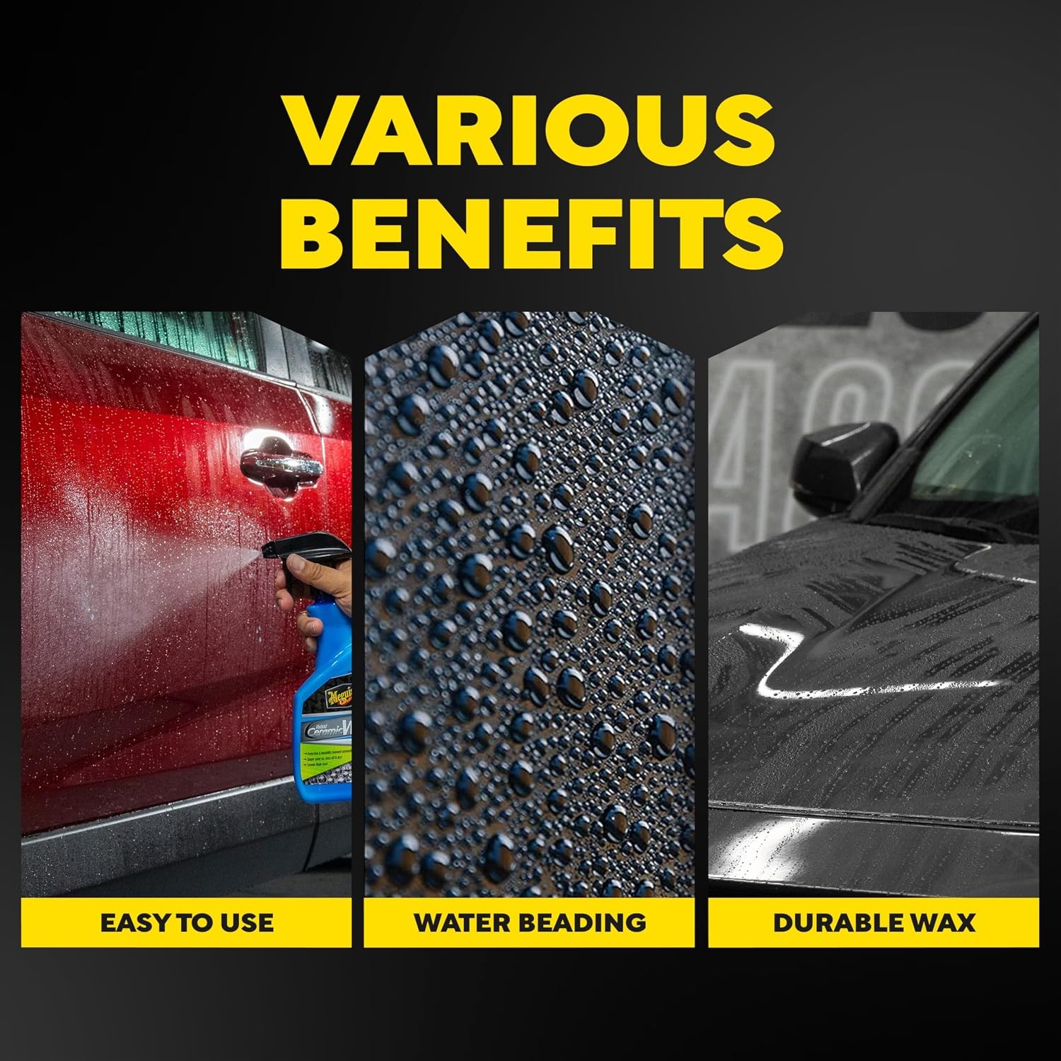 Meguiars Hybrid Ceramic Car Wax Spray 26 Fl Oz Detailing Car Wax Products