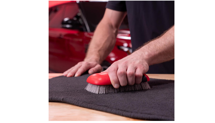 Cleaning Scrub Brush Car Home Couch RV Carpet Bristle Lightweight Stain Remover