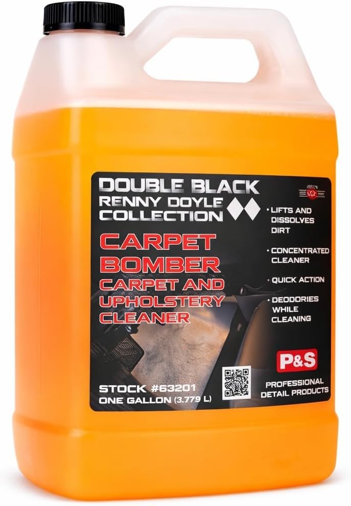 New Carpet Bomber Professional Upholstery Cleaner Citrus-Based Formula 1 Gallon