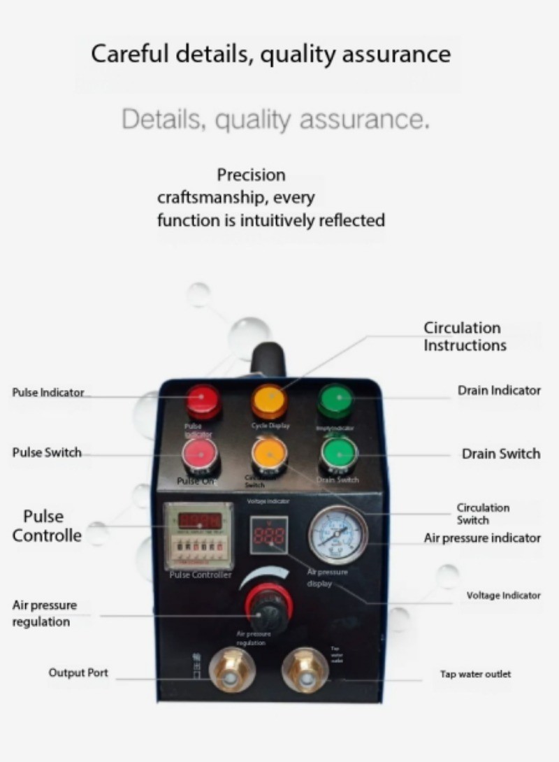Multifunctional Cleaning Machine for Underfloor Heating and Home Appliances