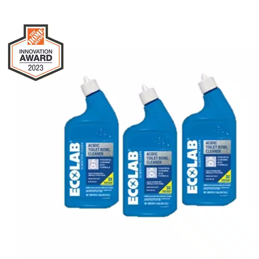 32 Oz. Acidic Toilet Bowl Cleaner and Limescale Remover for Bathroom Toilets and