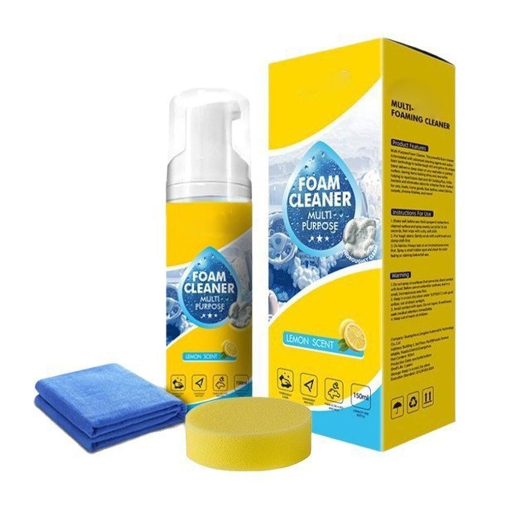 150ml Auto Go Foam Cleaner – Deep Cleaning Foam For Car Interior, Kitchen Greas
