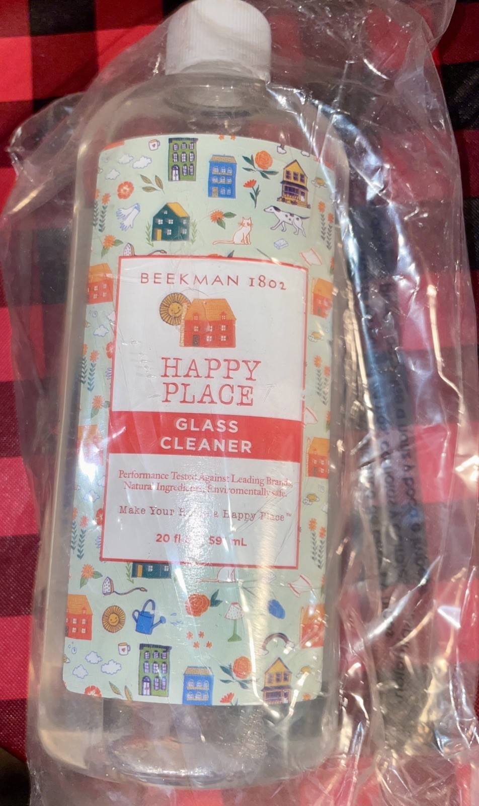 Rare! Discontinued Beekman 1802 Happy Place Glass Cleaner 20 oz Sealed new!
