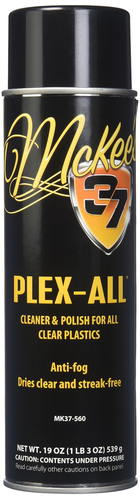 MK37560 Plex All Plastic Glass Surface Cleaner Polish Spray 19 Fl Oz
