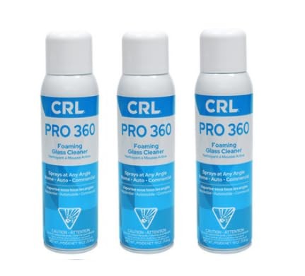 CRL PR0360 Glass Cleaner 19 oz – 3 Cans